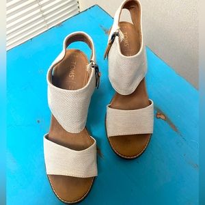 Toms Majorca Cutout Natural Heeled Sandal